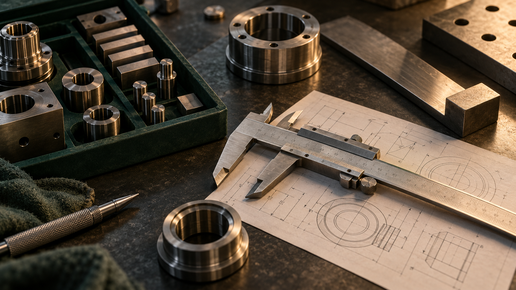 Concept illustration of practical manufacturing tools